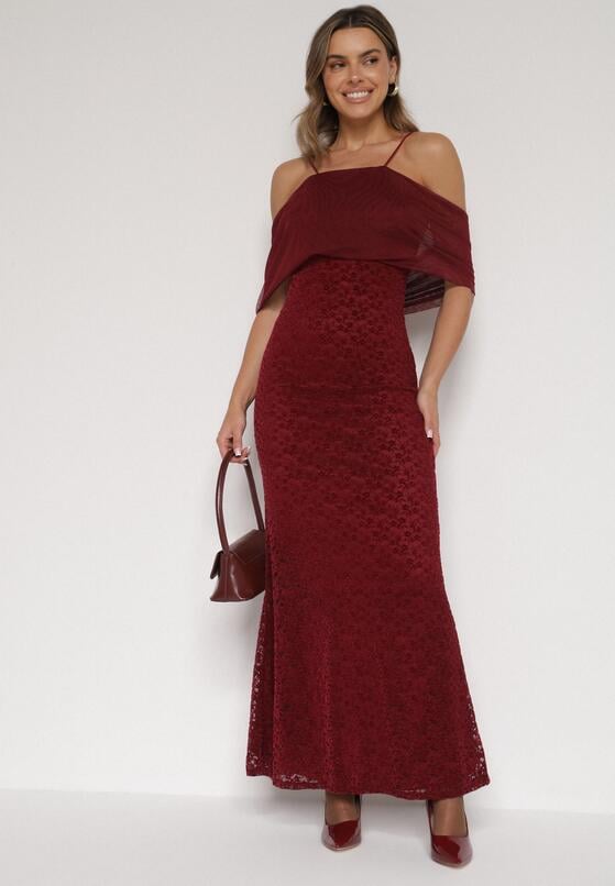 Бордова Сукня 2