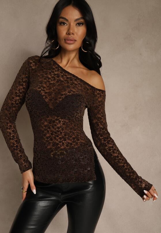 Коричнева Блузка 4