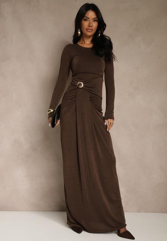 Коричнева Сукня 1