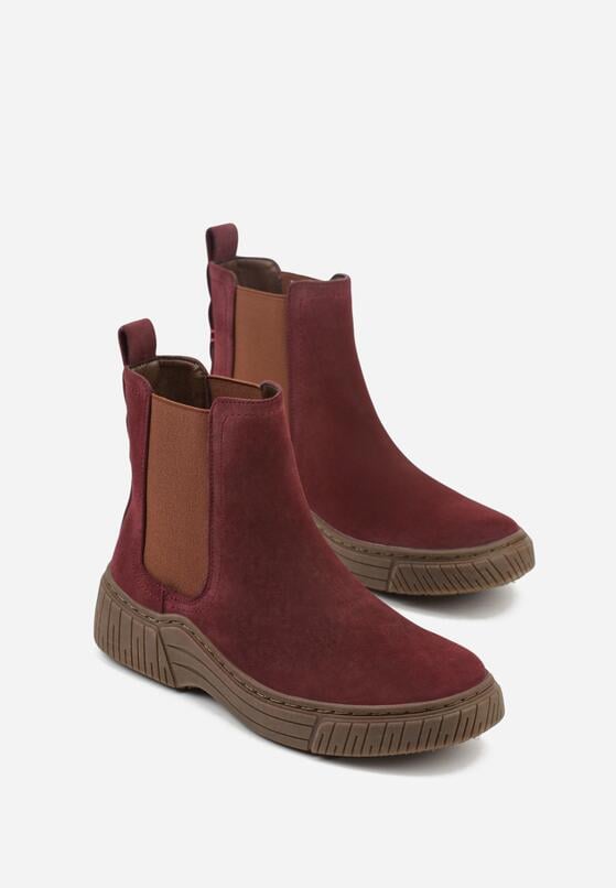 Бордові Черевики 5