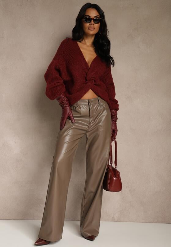 Бордовий Светр 2