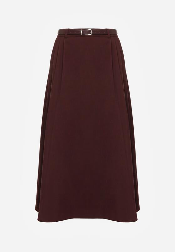 Бордова Спідниця 6