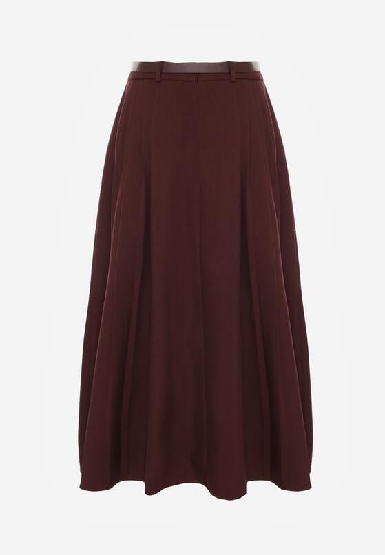 Бордова Спідниця 7