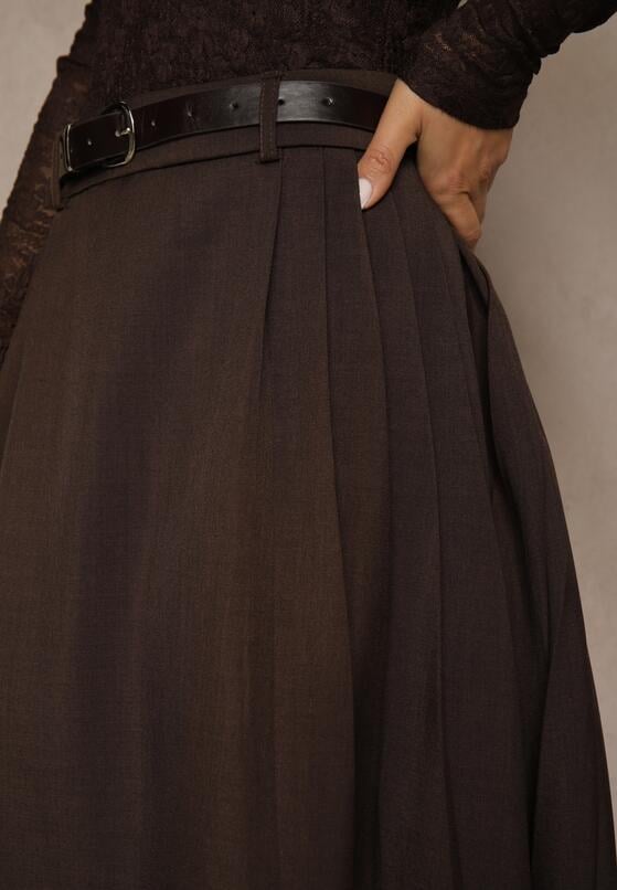 Коричнева Спідниця 5