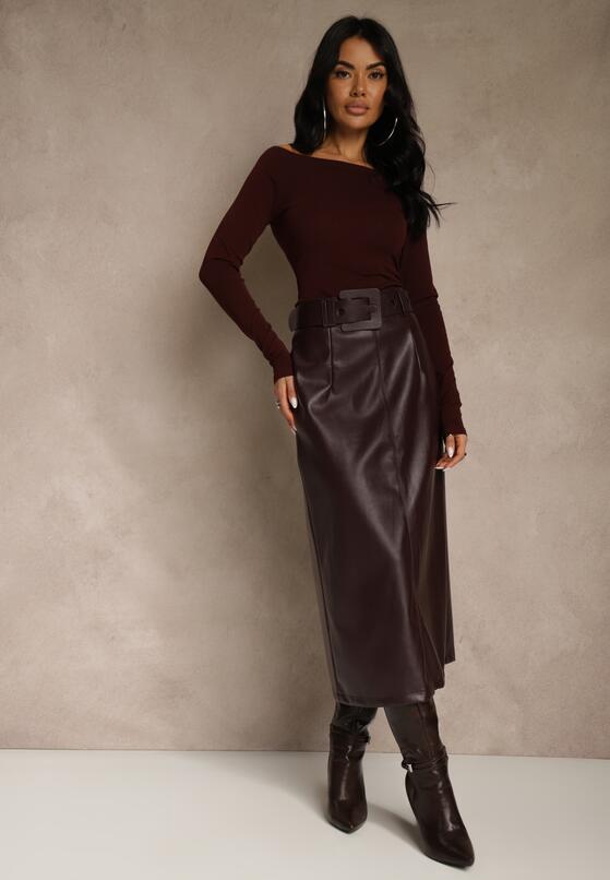 Бордова Спідниця 2