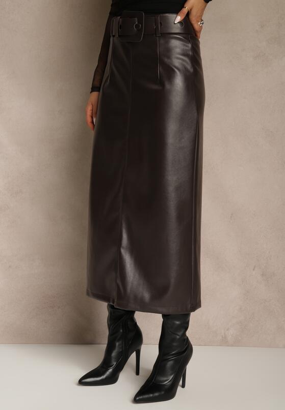 Коричнева Спідниця 4
