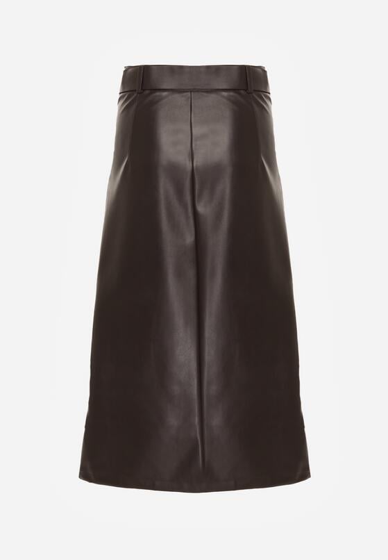 Коричнева Спідниця 7