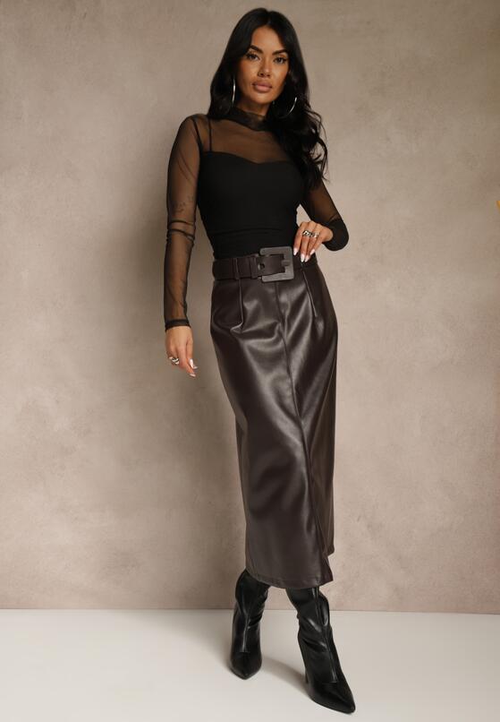 Коричнева Спідниця 1