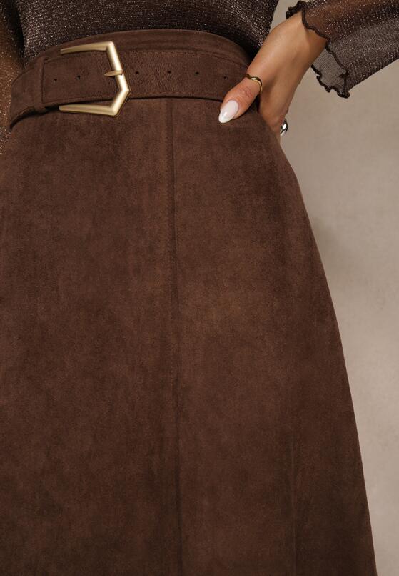 Коричнева Спідниця 5