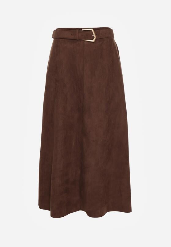 Коричнева Спідниця 6
