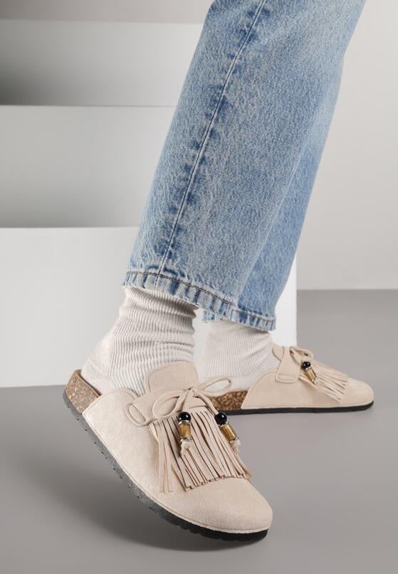 Бежеві Шльопанці 1