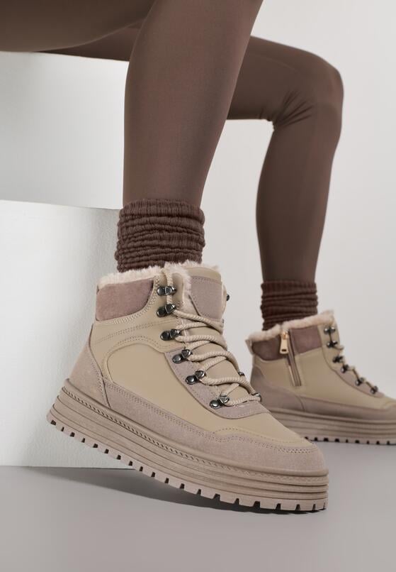 Темно-Бежеві Снікерси 1