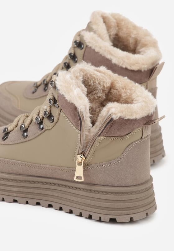 Темно-Бежеві Снікерси 7