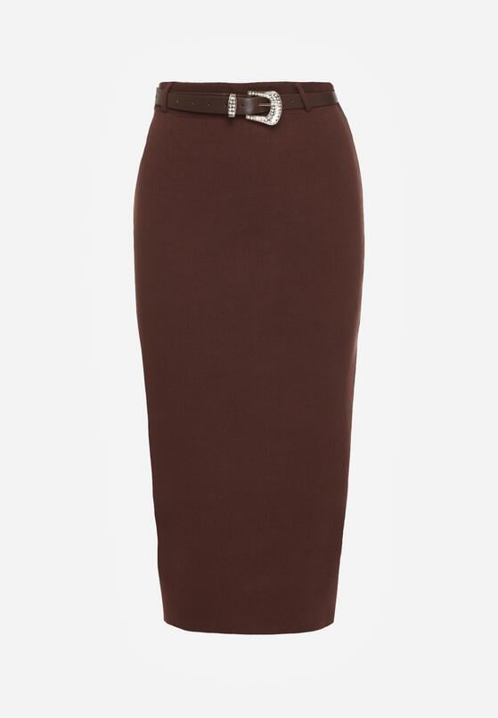 Коричнева Спідниця 6