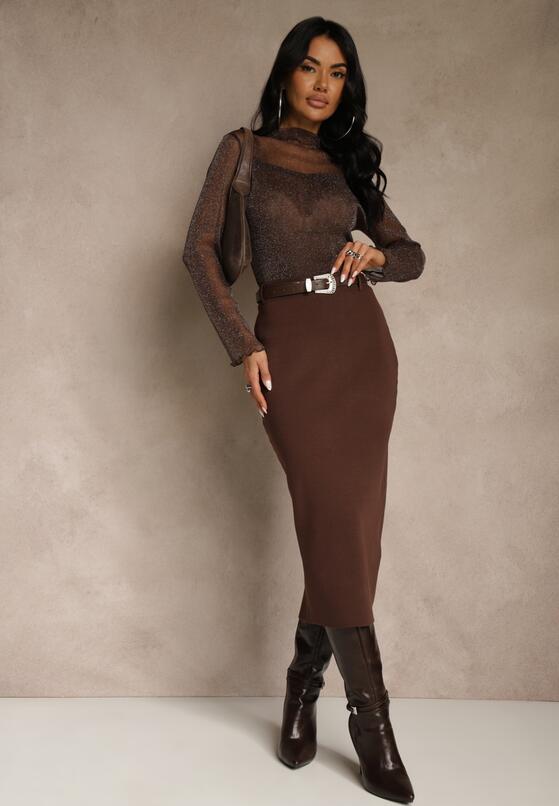 Коричнева Спідниця 1