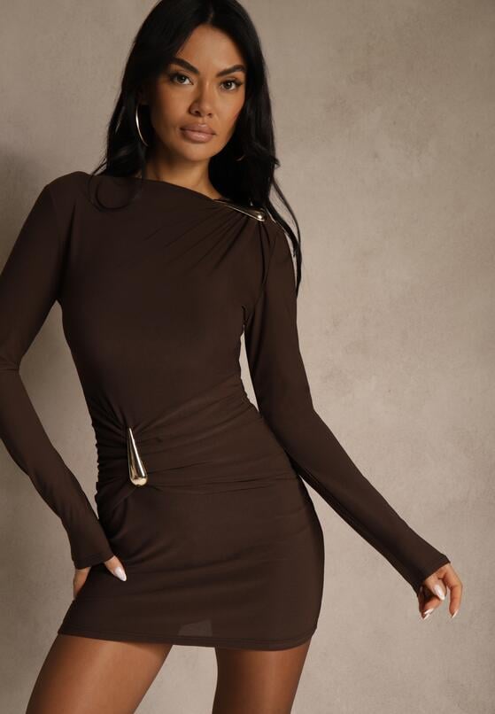 Коричнева Сукня 1