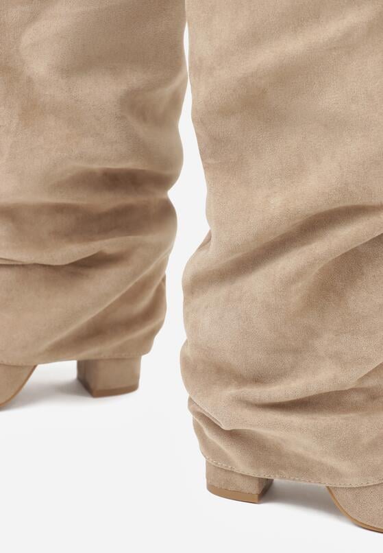 Темно-Бежеві Чоботи 6