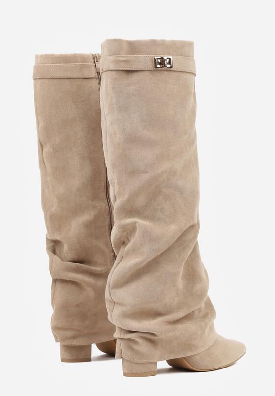 Темно-Бежеві Чоботи 7
