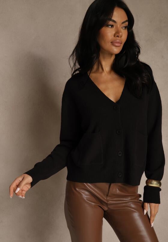 Чорний Кардиган 4