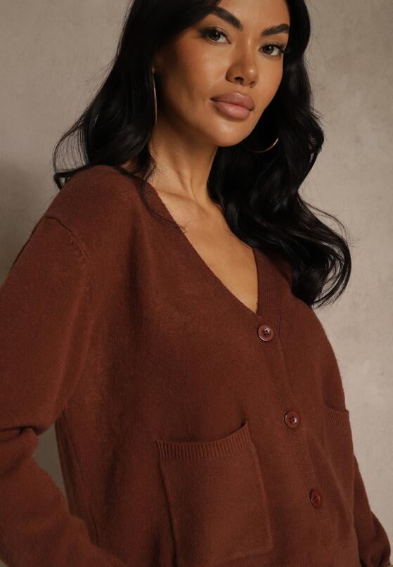 Коричневий Кардиган 5