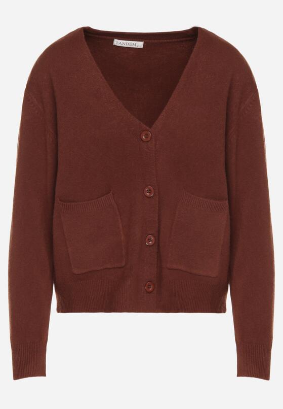 Коричневий Кардиган 6