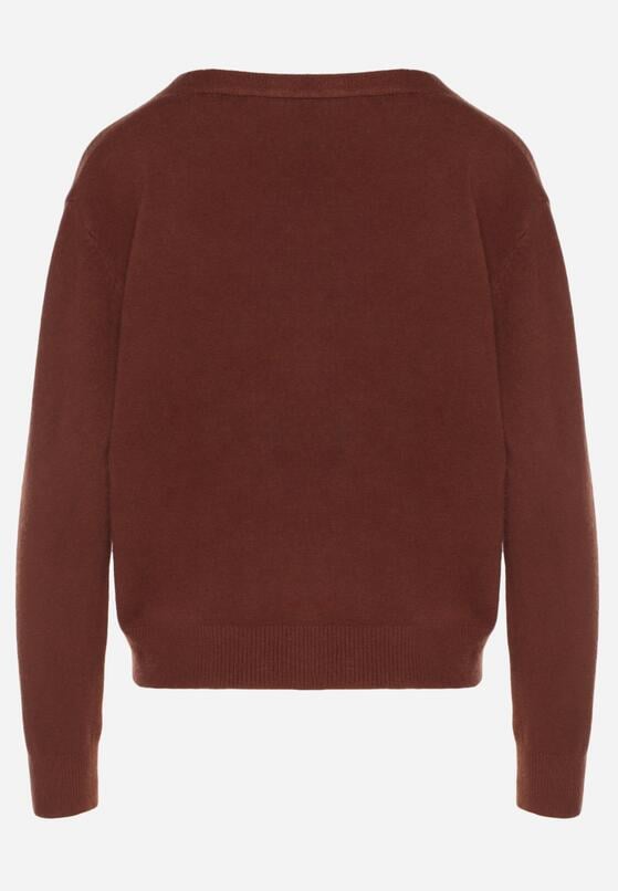 Коричневий Кардиган 7