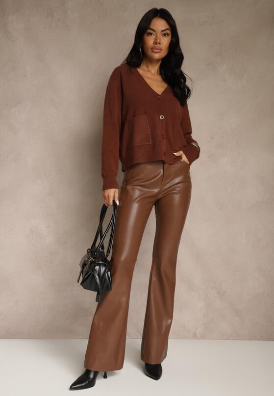 Коричневий Кардиган 2