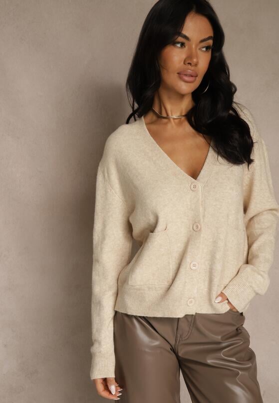 Бежевий Кардиган 4