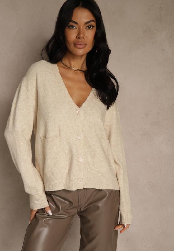 Бежевий Кардиган 1