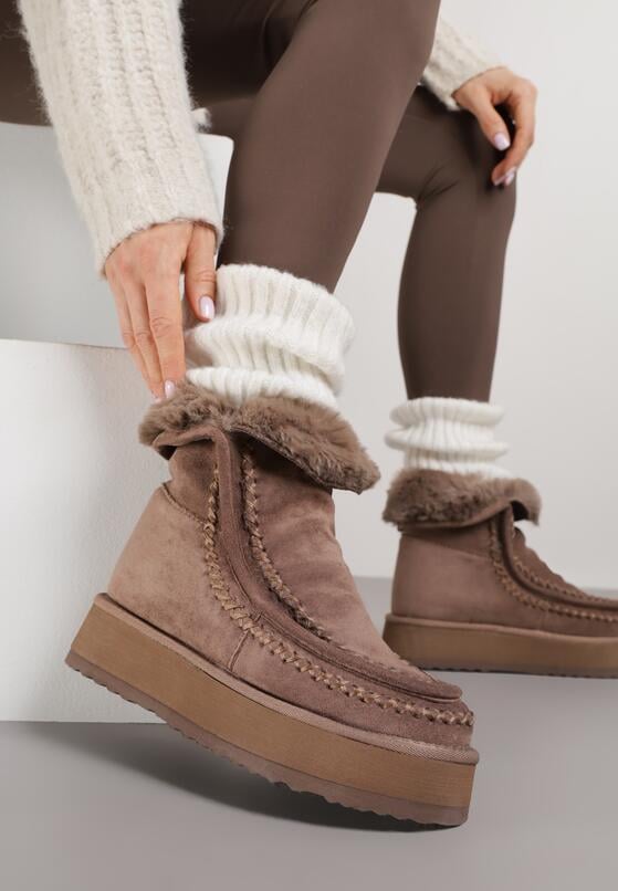 Темно-Бежеві Сноубутси 2