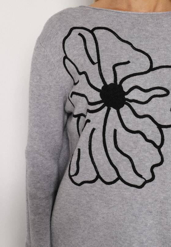 Сірий Светр 5