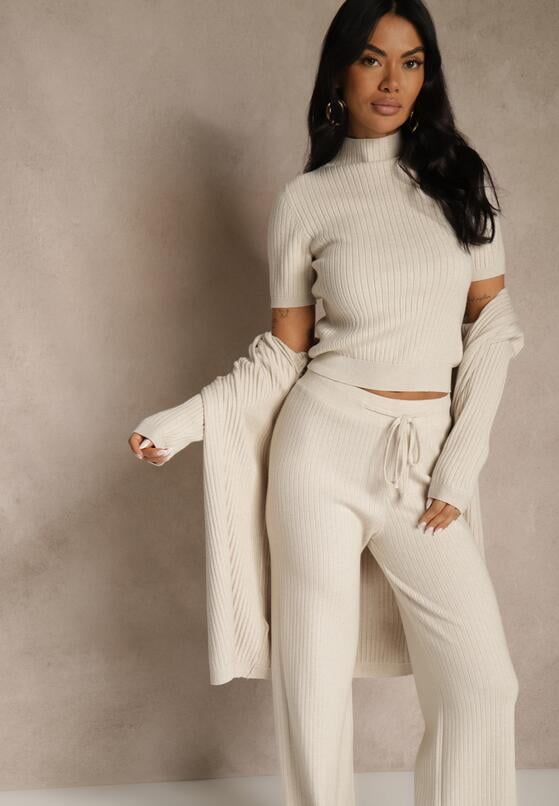 Бежевий Повсякденний Комплект 5