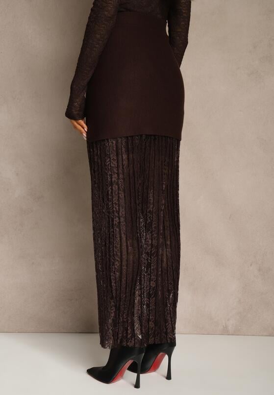 Коричнева Спідниця 3