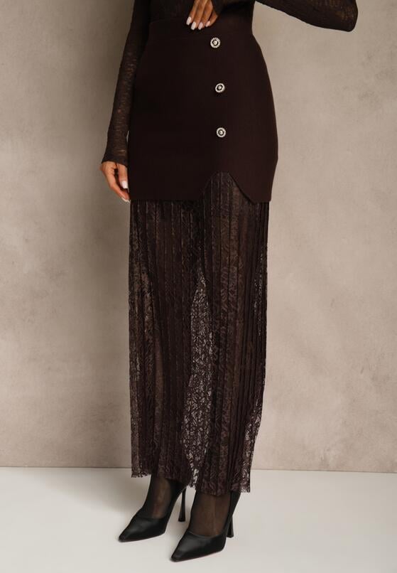 Коричнева Спідниця 4