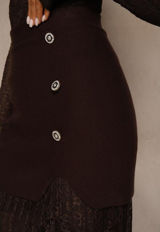 Коричнева Спідниця 5