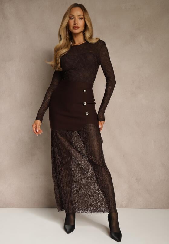 Коричнева Спідниця 1