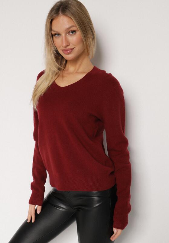 Бордовий Светр 4
