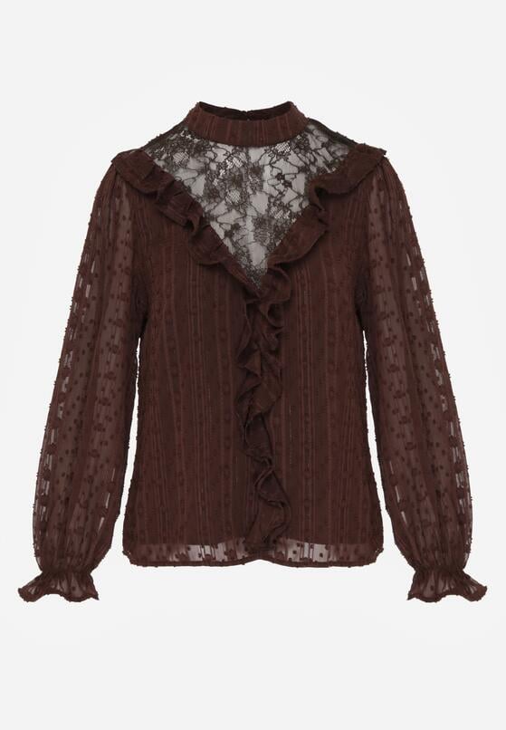 Коричнева Блузка 6