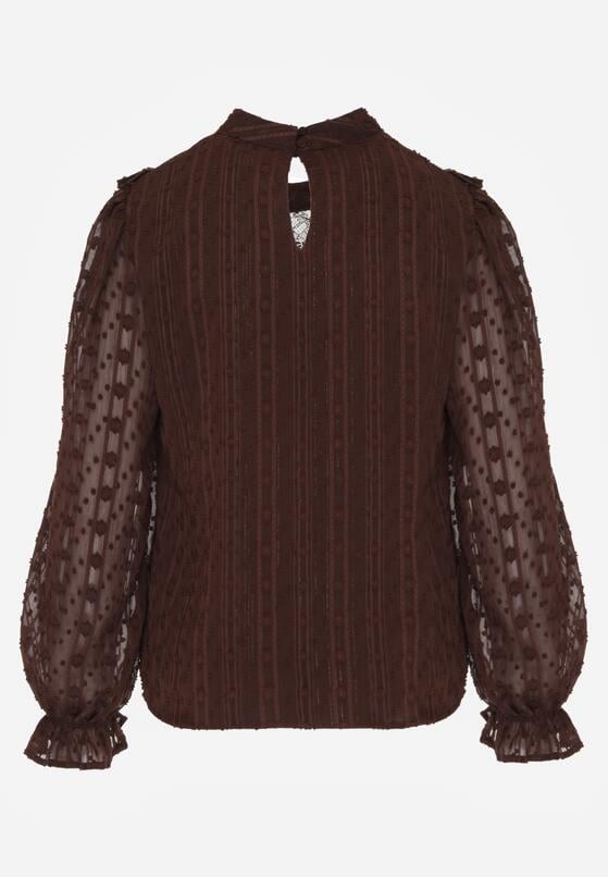 Коричнева Блузка 7