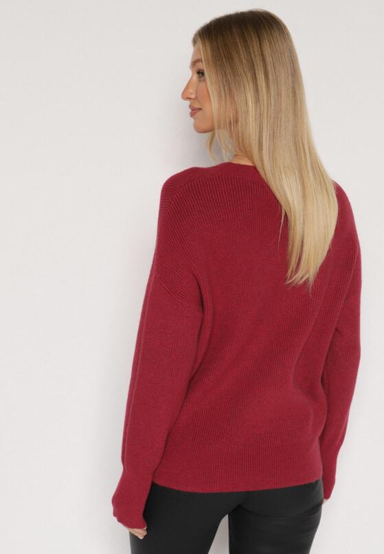 Бордовий Светр 3