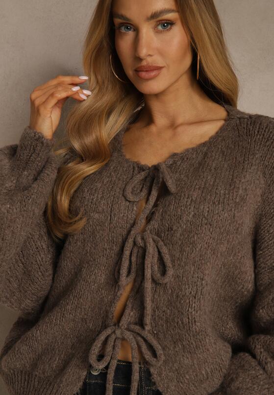 Коричневий Кардиган 5