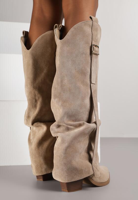 Темно-Бежеві Чоботи 3