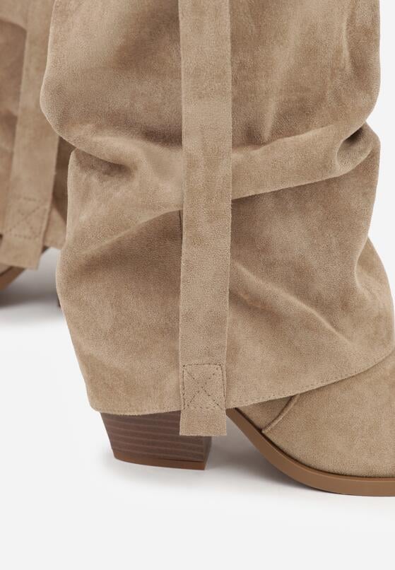 Темно-Бежеві Чоботи 6