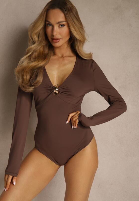 Коричневе Боді 1