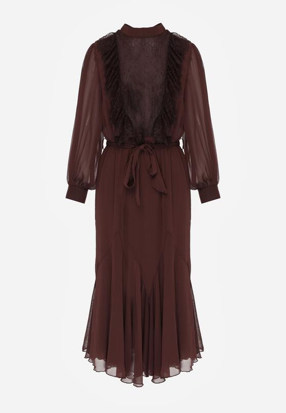 Коричнева Сукня 6