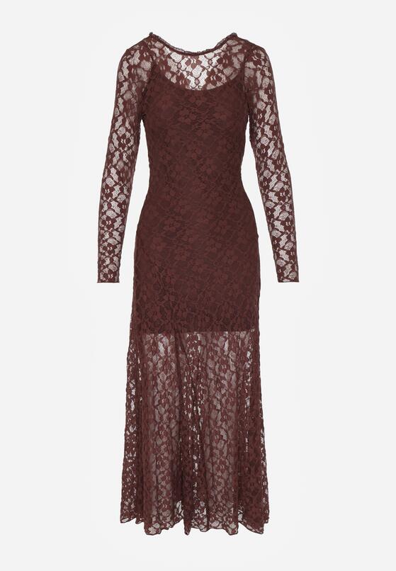 Коричнева Сукня 6