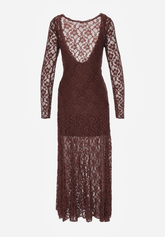 Коричнева Сукня 7