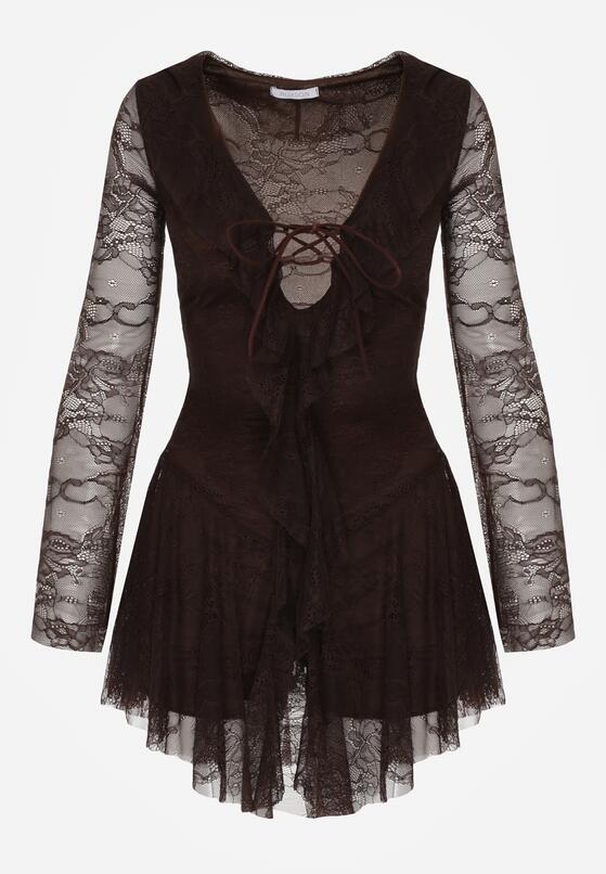 Коричнева Сукня 6