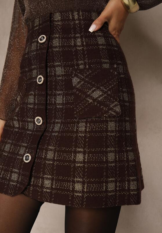 Коричнева Спідниця 5