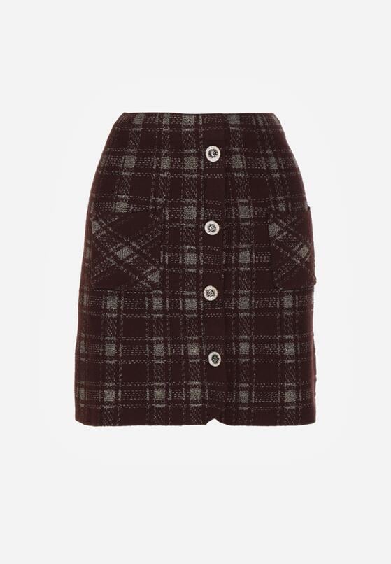 Коричнева Спідниця 6